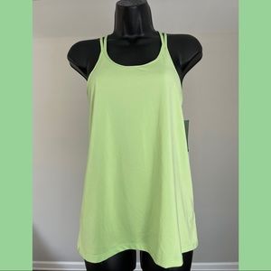 Lime Green Ideology top activewear Size XS Strappy